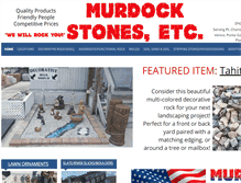 Tablet Screenshot of murdockstonesetc.com